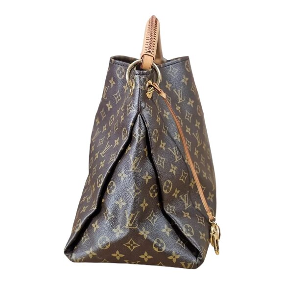 LOUIS VUITTON ARTSY MM Authentic Monogram Tote Hobo LV Bag Shoulder Authentic LV - Picture 4 of 16